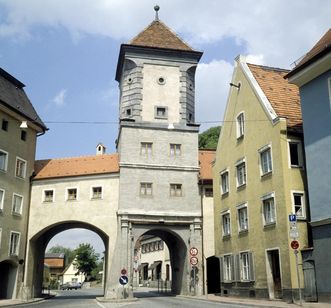 Das Sandauer Tor in Landsberg am Lech