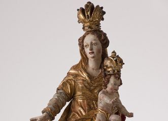 Prozessionsmadonna, Exponat im Museum Kloster Schussenried, Themenbereich „Marienverehrung"