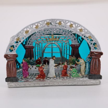Kloster Schussenried, Event, Krippenausstellung, Miniaturkrippe Zink