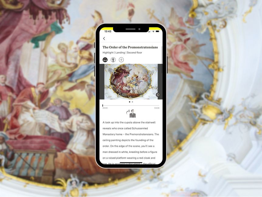 Photo: Staatsanzeiger für Baden-Württemberg GmbH & Co. KG Schussenried Monastery – discovery tour station