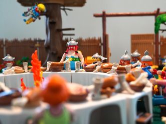 Kloster Schussenried, Event, Playmobil-Ausstellung, Asterix und Obelix
