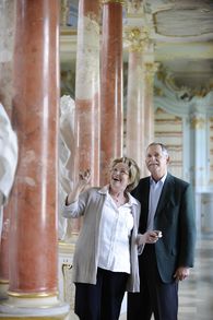 Foto: Staatliche Schlösser und Gärten Baden-Württemberg, Niels Schubert Kloster Bad Schussenried, Besucher