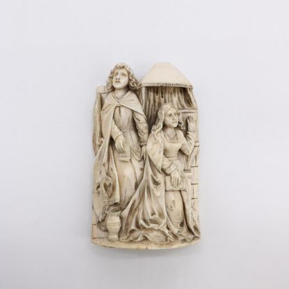 Kloster Schussenried, Event, Krippenausstellung, Miniaturkrippe Elfenbein