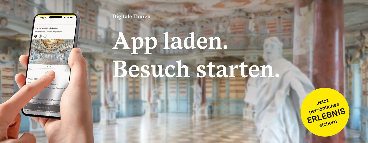 Kloster Schussenried, Werbemotiv zur App „Monument BW“