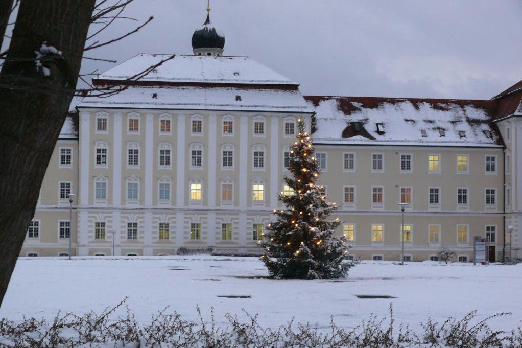Foto: Staatliche Schlösser und Gärten Baden-Württemberg, Joachim Moll Kloster Schussenried, Außen, Winter