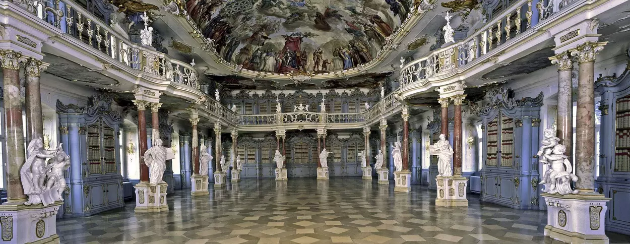 Bibliothekssaal von Kloster Schussenried