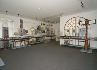 Blick in das Museum Kloster Schussenried, Themenbereich „Die moderne Nutzung"